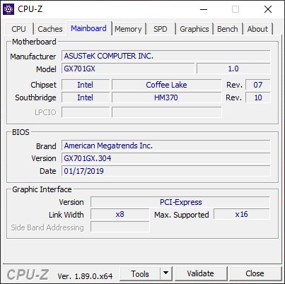 ASUS ROG Zephyrus S GX701 Specs