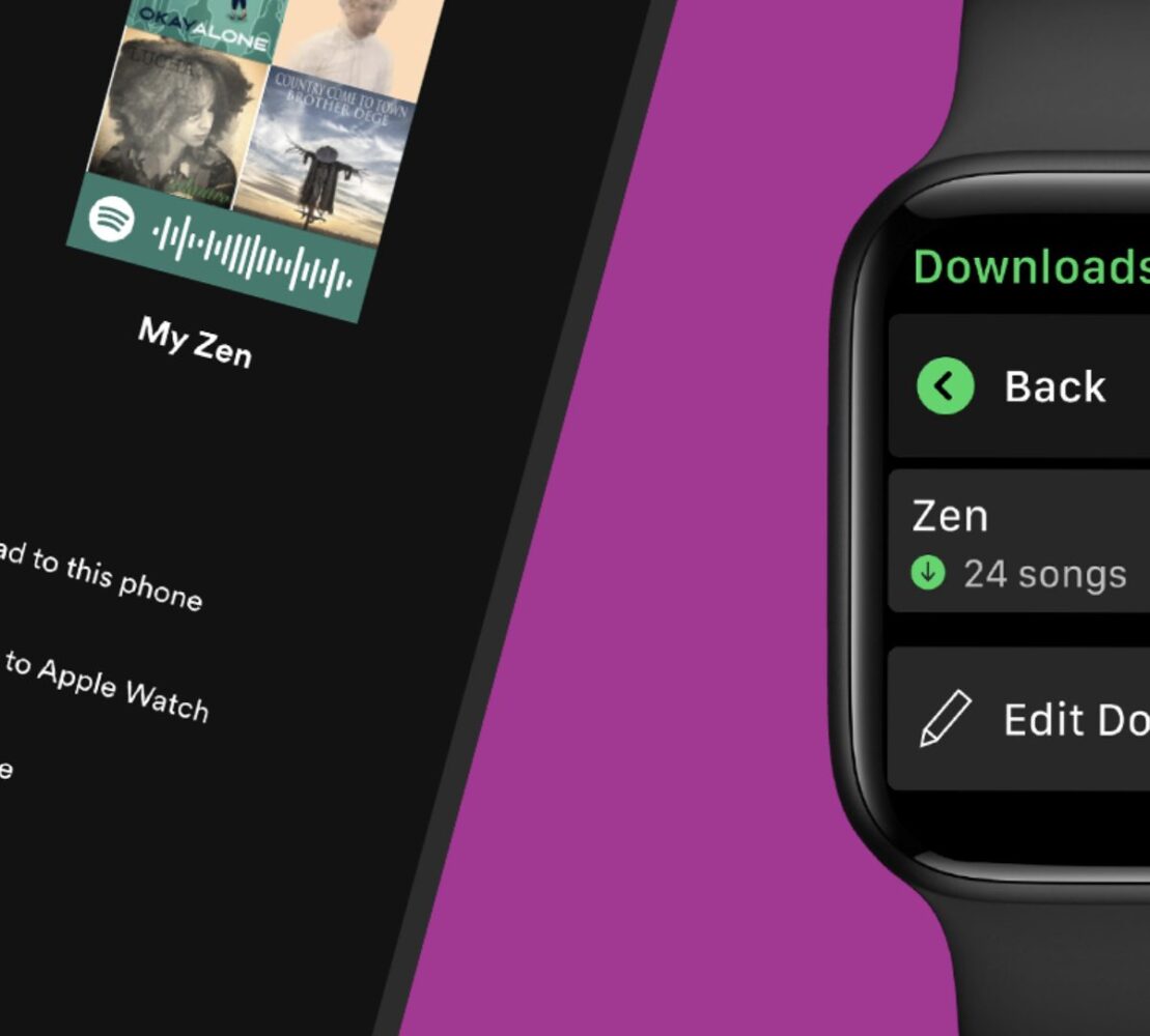 spotify download on apple watch