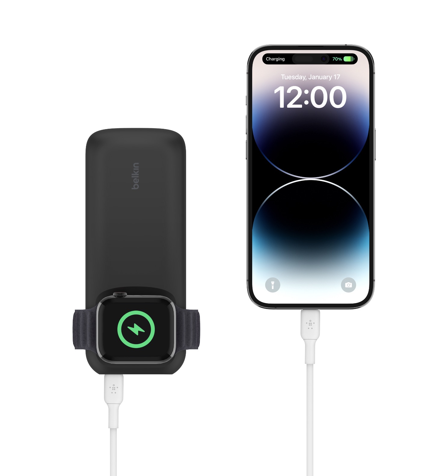 Belkin Powerhouse Charge Dock for Apple Watch + iPhone Charging Dock for  iPhone Xs, XS Max, XR, X, 8/8 Plus and More, Apple Watch Series 4, 3, 2, 1  (White) – plentifultravel