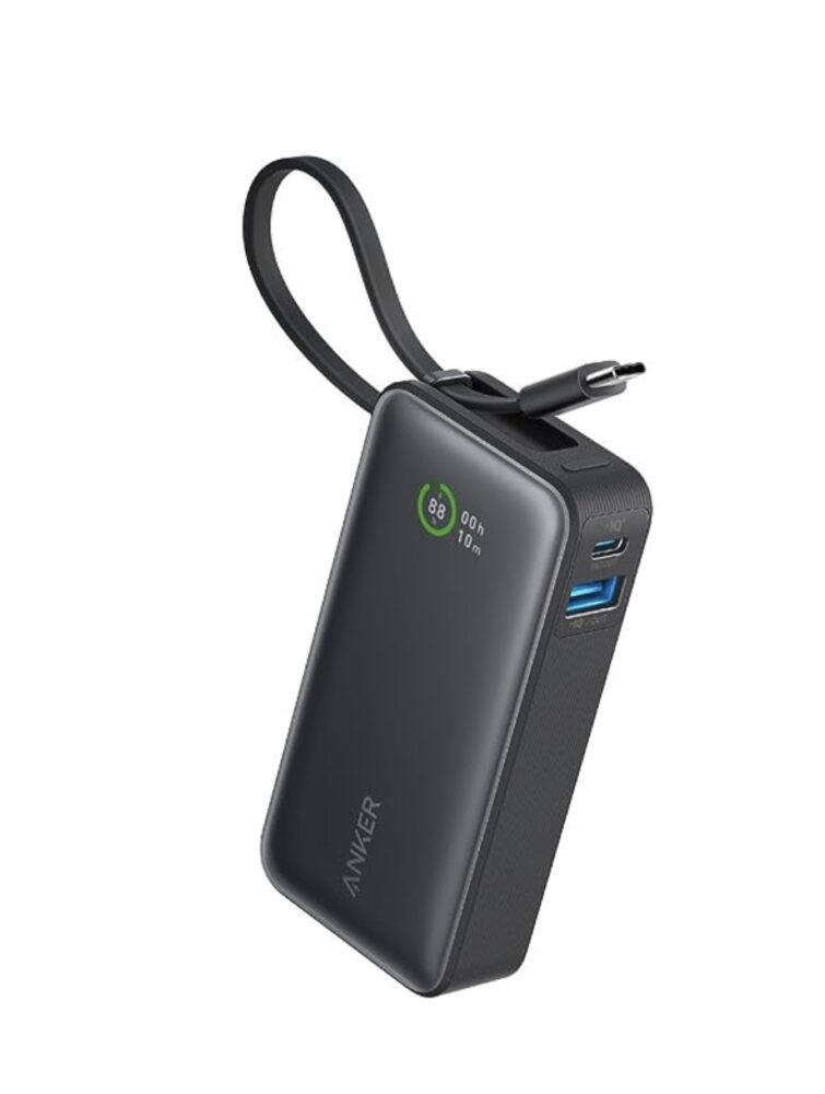 Anker Nano Power Bank (22.5W, Built-In USB-C Connector) - Miles