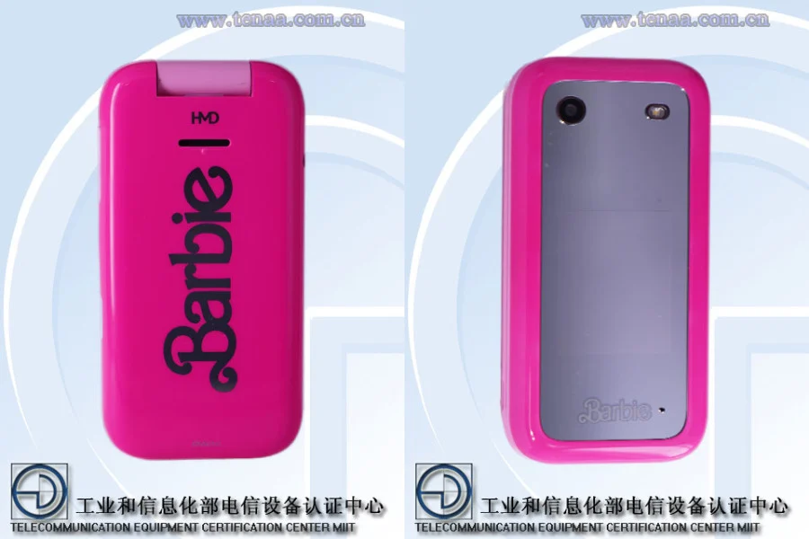 HMD’s Barbie Flip Phone: Finally, A Phone As Smart As Ken - Absolute Geeks